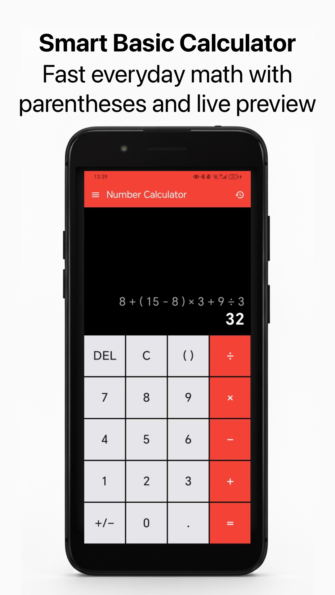 Simple & Fast Calculator